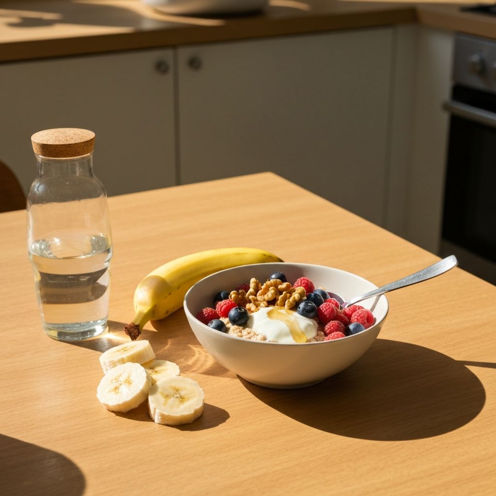 Gesundes Frühstück